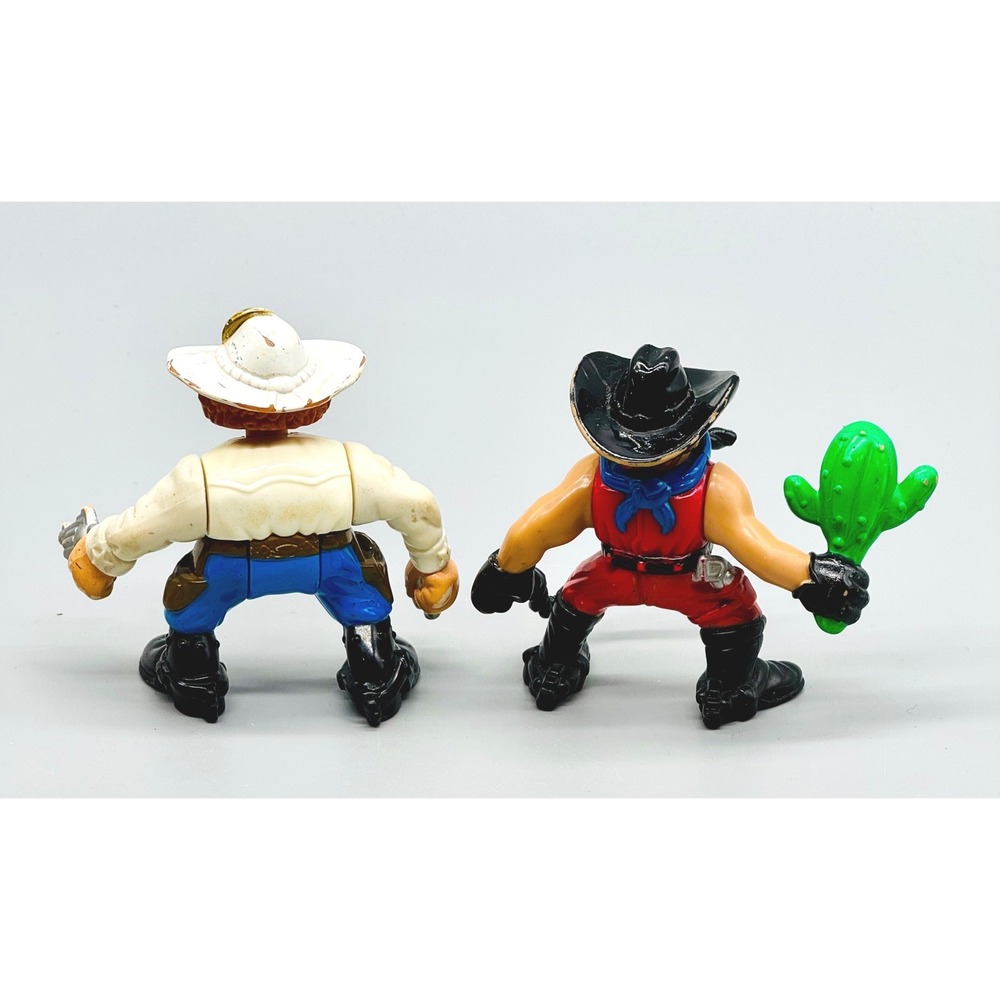 Fisher Price Great Adventures Wild West Stagecoach Horse Barrel 4 Action Figures - Picture 8 of 13